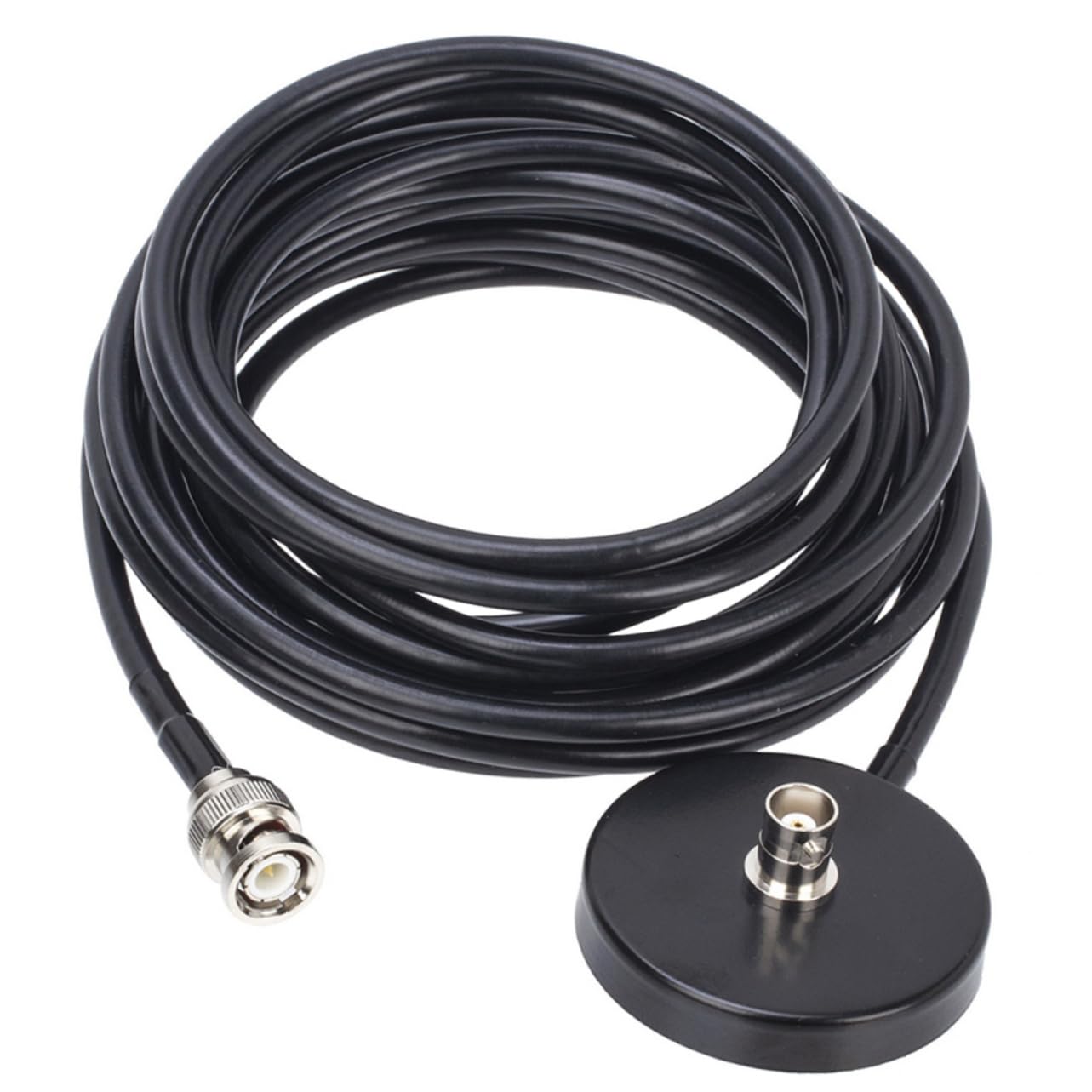 HOMSFOU 5m Base Magnética para Antena Montaje para Coche Soporte De Radio Cable