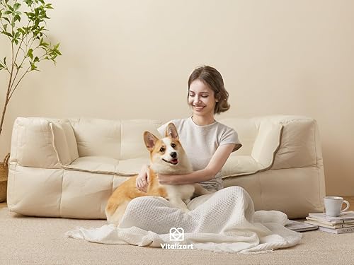 Miniatura 5 de Vitalizart Manta verde para sofá, cama, tejido de punto gofre con flecos, 50 x 60 pulgadas, ligera, para el hogar, sala de estar, decoración de