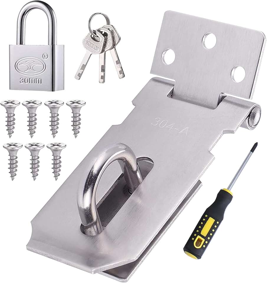 Amazon.co.uk garden shed lock hasp