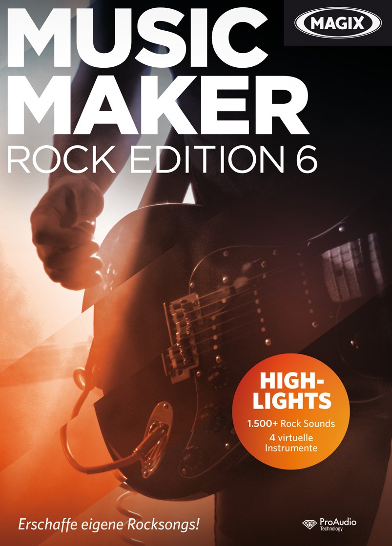 MAGIX Music Maker Rock Edition 6