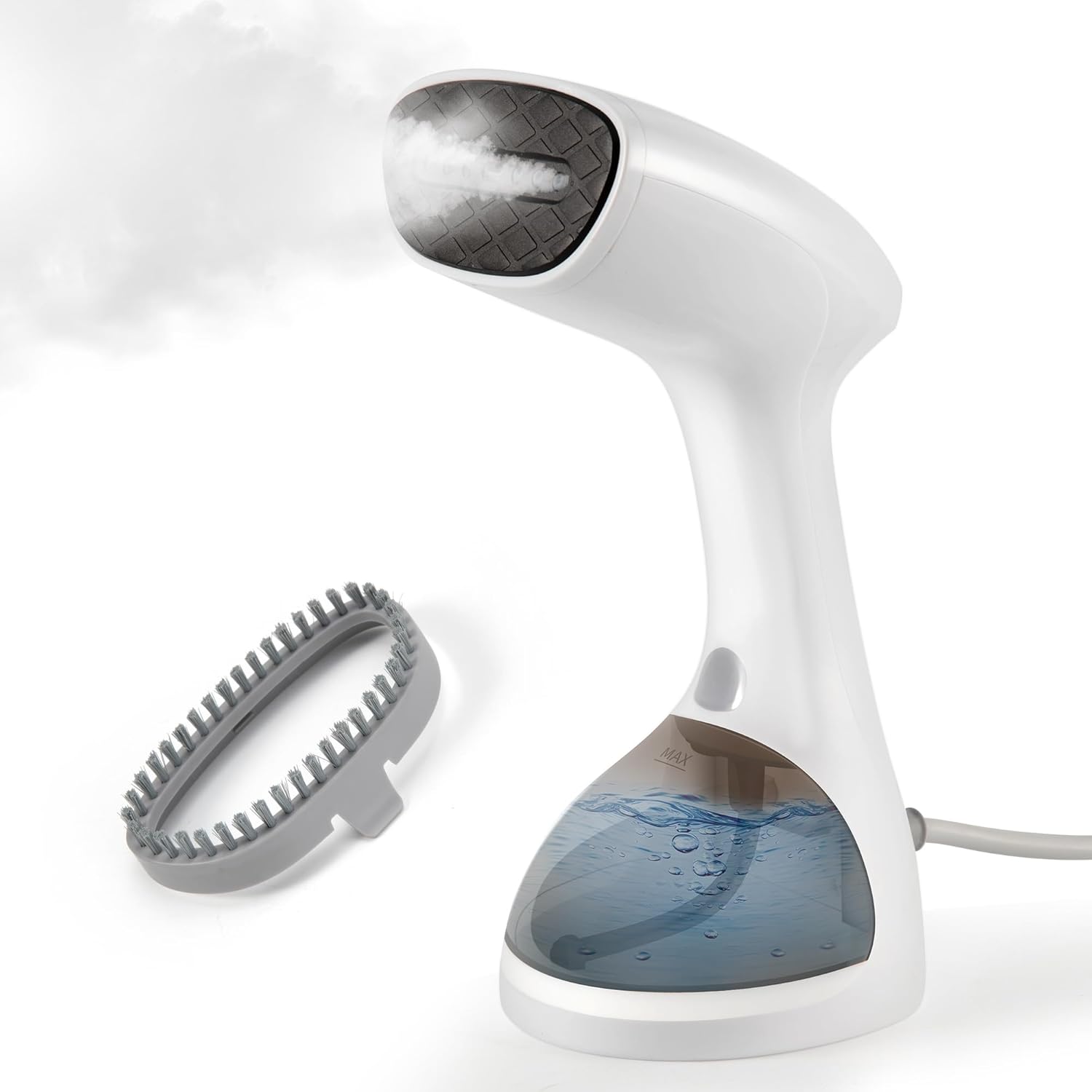 Portable Steamer for Clothes 1200W, 3-Level Steam Adjustment, 15s Fast Heat-up, Garment Steamer Wrinkles Remover with Brush, 265ml Water Tank for Home Travel Office (120V Only) Portable Steamer for Clothes 1200W, 3-Level Steam Adjustment, 15s Fast Heat-up, Garment Steamer Wrinkles Remover with Brush, 265ml Water Tank for Home Travel Office (120V Only)