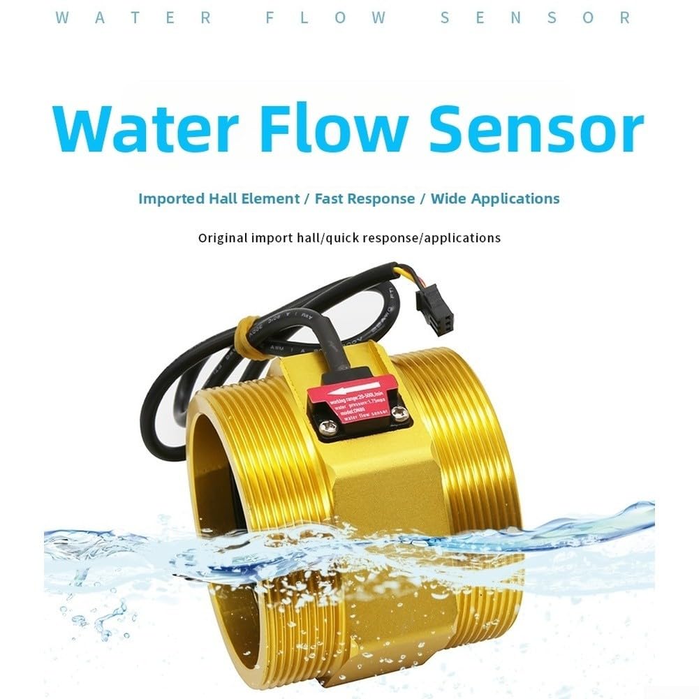 DN80 Sensor de flujo de agua de 3 pulgadas con mecanismo de turbina para recopilación precisa de datos de flujo para instalaciones de tratamiento de agua de riego