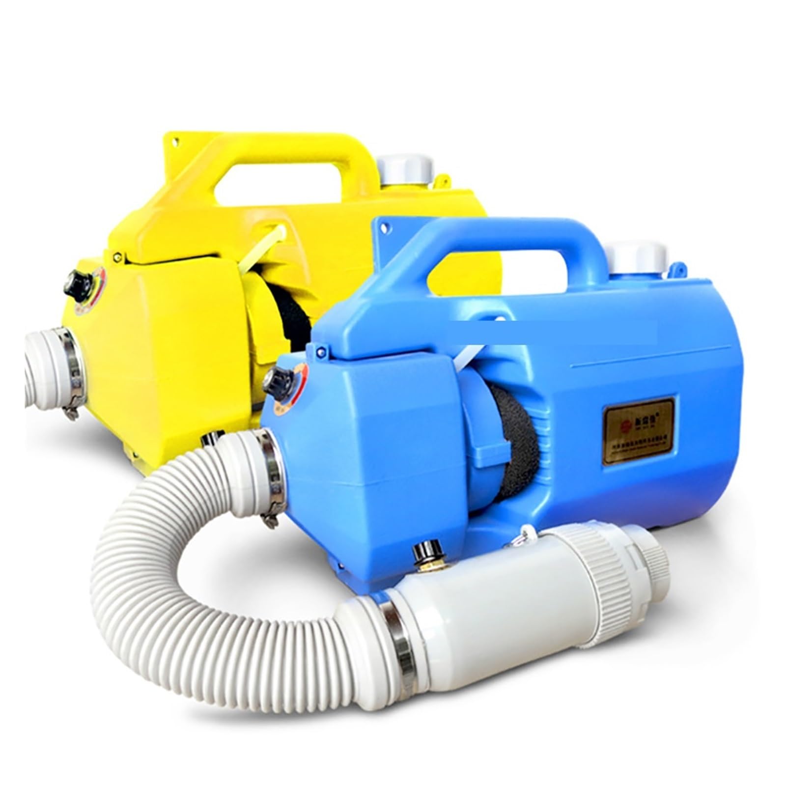 5L 1000W Elektryczny rozpylacz zimnej mgły ULV, przenośny atomizer do zamgławiania,spryskiwacz ciśnieniowy(Yellow)