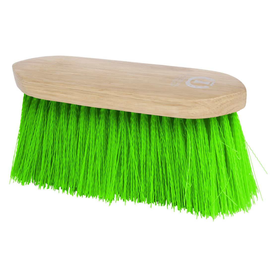 Imperial Riding Long Bristle Wooden Horse Dandy Brush (One Size) (Neon Green)