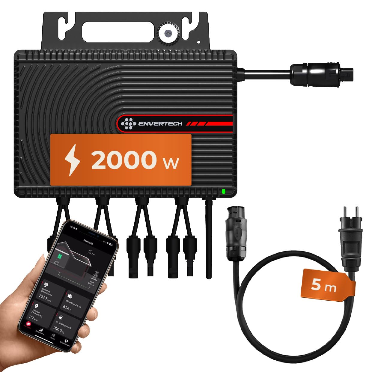 Solarway Envertech Mikro-Wechselrichter EVT-2000-SE