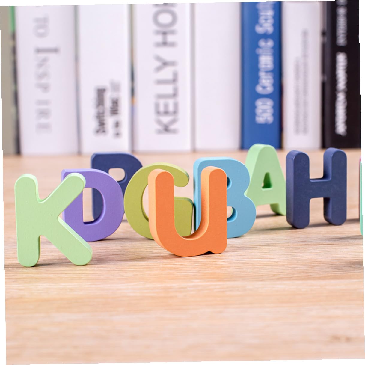 Puzzle Educativo Lettere e Numeri in Legno 4 Pezzi per Ragazzo Ragazza | Superficie Liscia, Facile da Usare, Lavorazione Curata, Pensato per Mani Piccole e Apprendimento Precoce