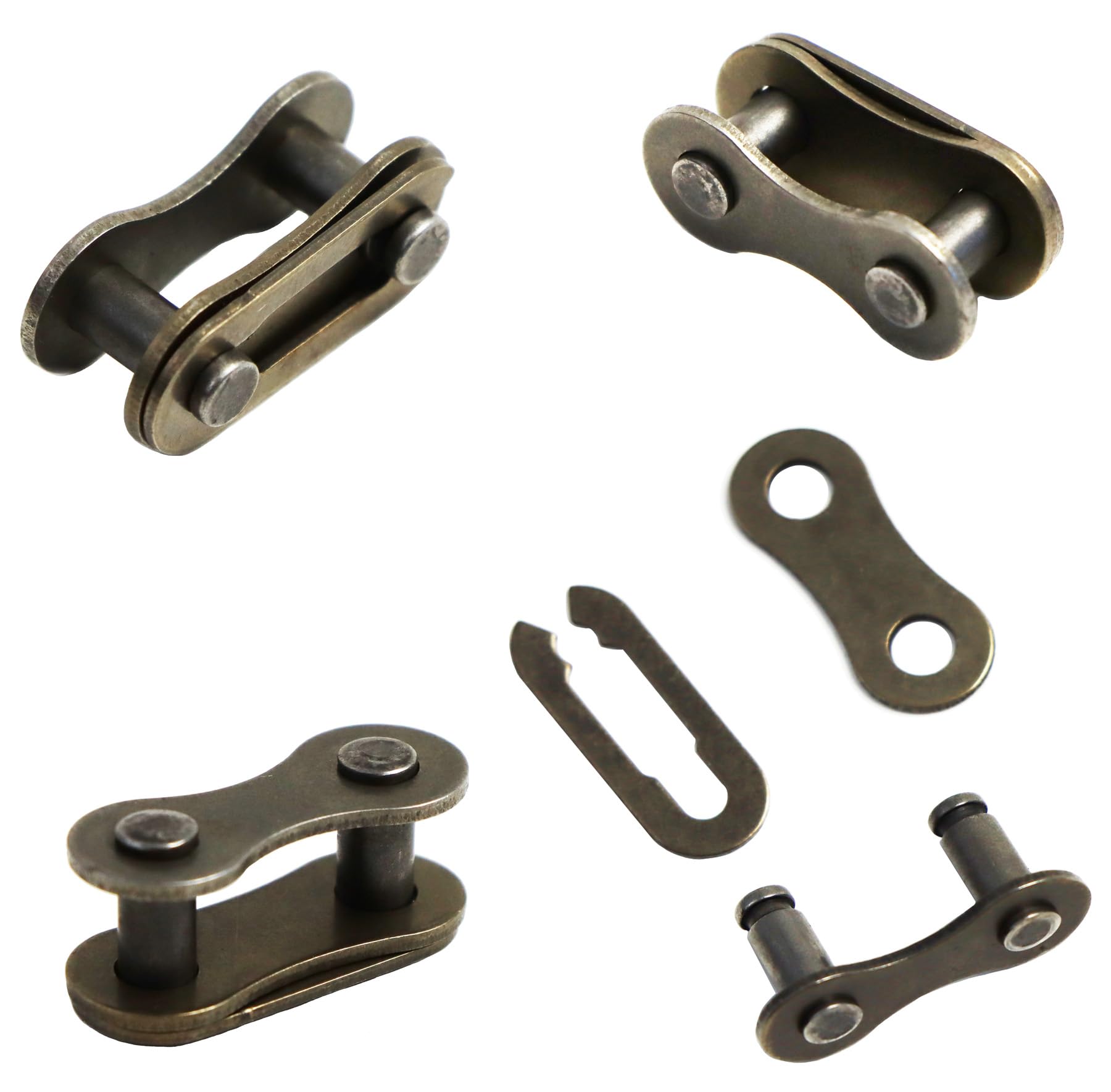 4 Pairs Bicycle Missing Link 1/6/7/8/9/10/11/12 Speed Chain Reusable Steel Bike Chain Link