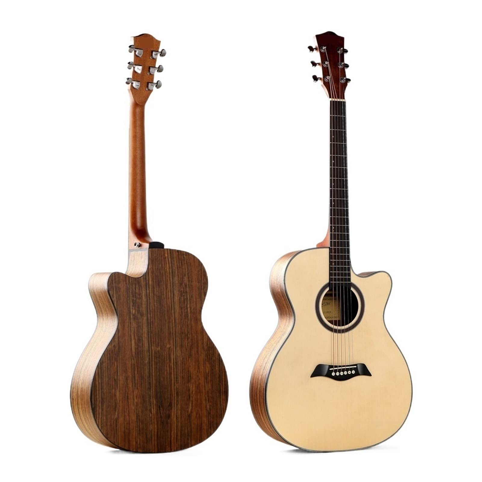 SPAPURGuitar غيتار كهربائي Guitarra 6 Strings Folk Pop Cutaway Guitars تثبيت