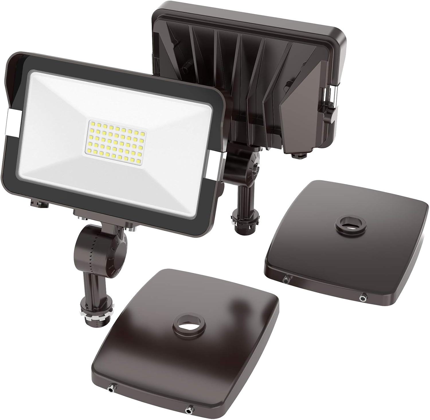 HYPERLITE 30W LED Flood Light with Adjustable 180° Knuckle Mount 3600LM