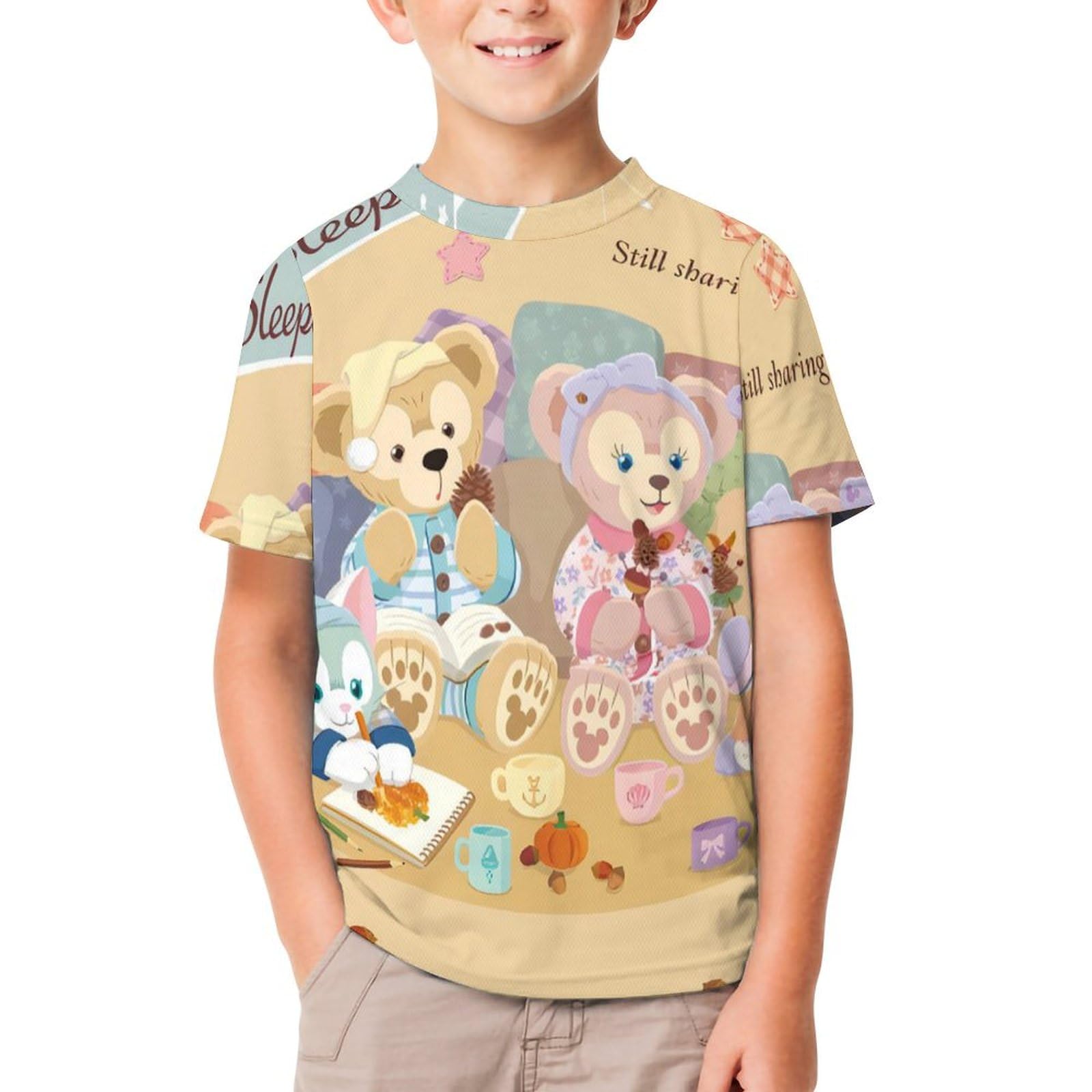 Amazon.co.jp: キッズ 半袖 ダッフィーフレンズ シェリーメイ