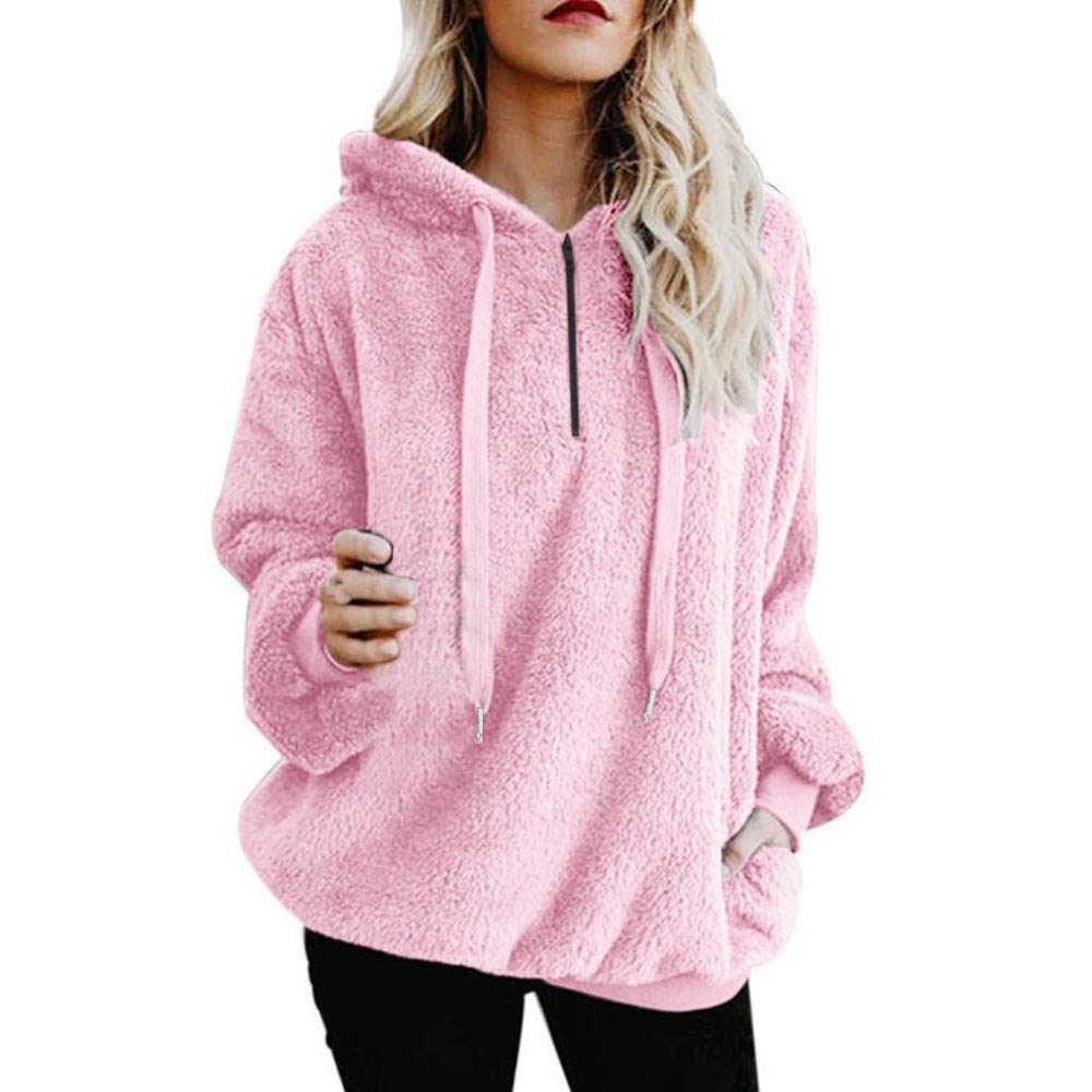 Blouses For Women Fashion 2019 Women Warm Winter Top Hoodie