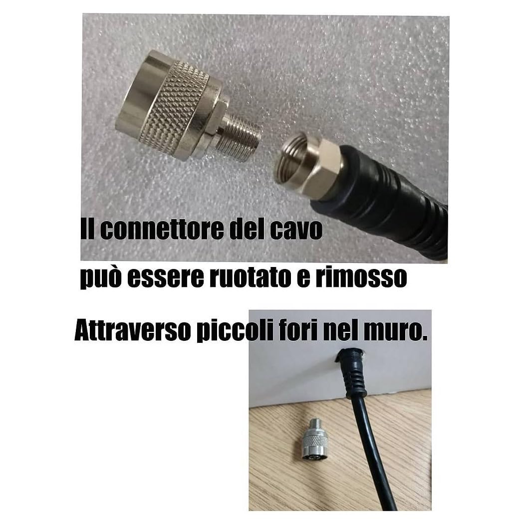 Trade Shop - Set Amplificatore Segnale Cellulare 2g 3g 4g LTE 900 1800 2100 MHz DCS Wcdma gsm