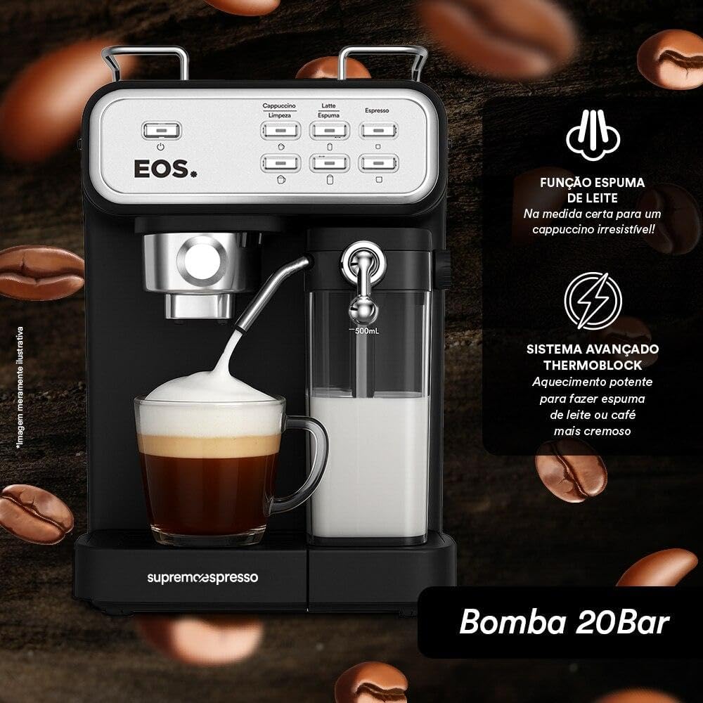 Cafeteira Espresso 3 em 1 Eos: Review após 7 dias de uso diário