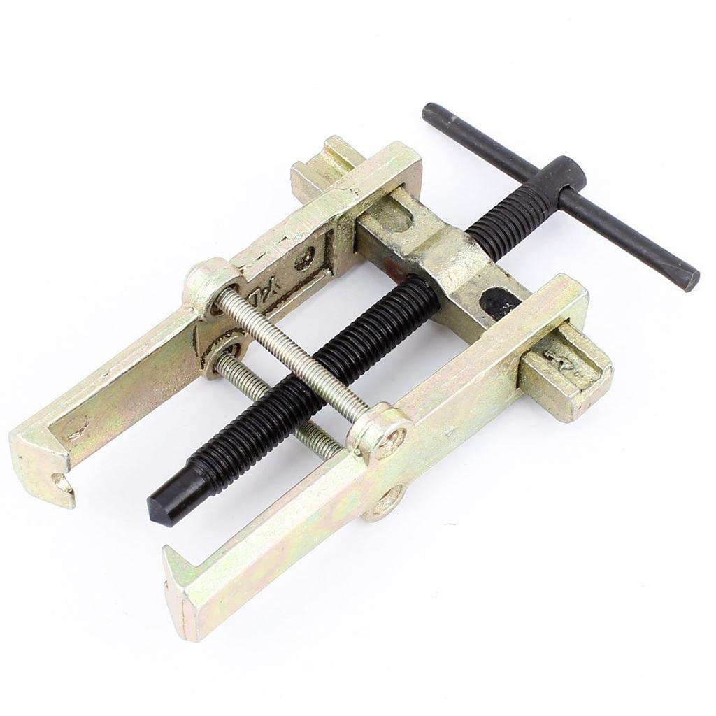 Juego profesional de 2 extractores de rodamientos de engranajes, kit reversible de mandíbula ajustable de 4 y 6 pulgadas para coche, herramienta de acero resistente, para extracción de