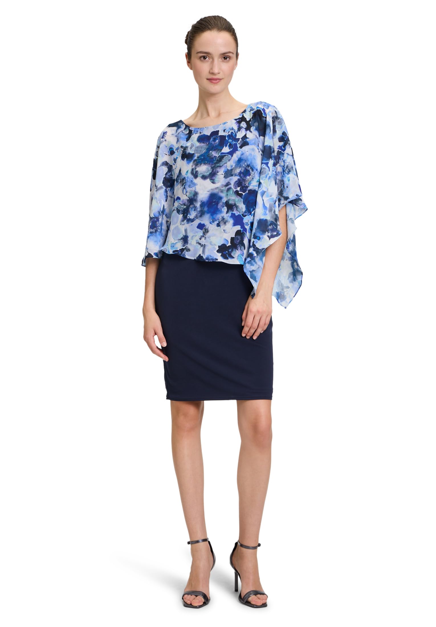 Vera Mont Damen Cocktailkleid mit Blumenprint