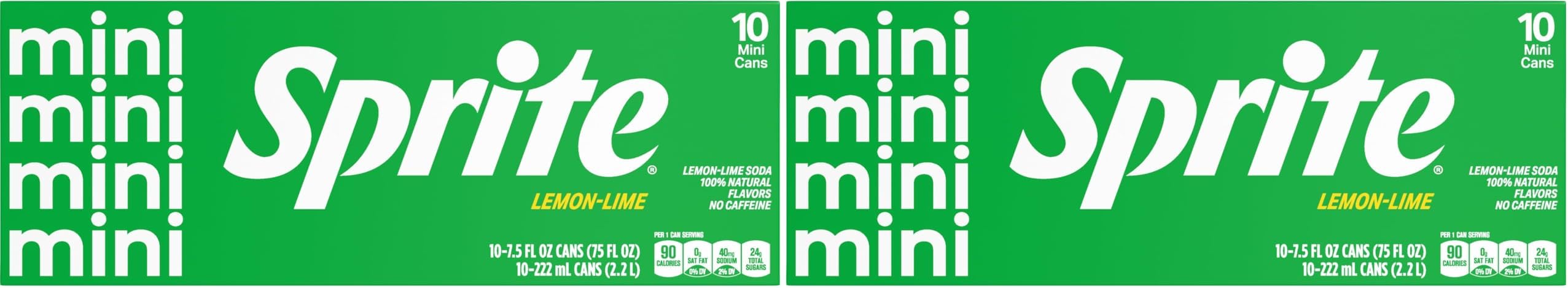 Sprite Can, 7.5 fl oz (Pack of 20)