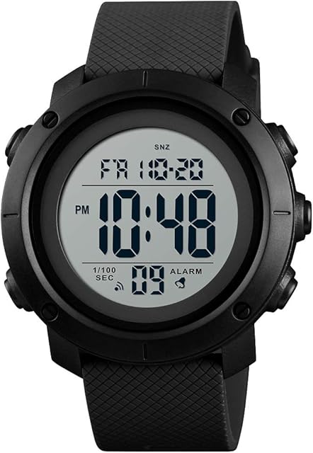 Boys Watch Digital Sports Waterproof Military Back Light Teenager Watch (Age for 11-15) 1428