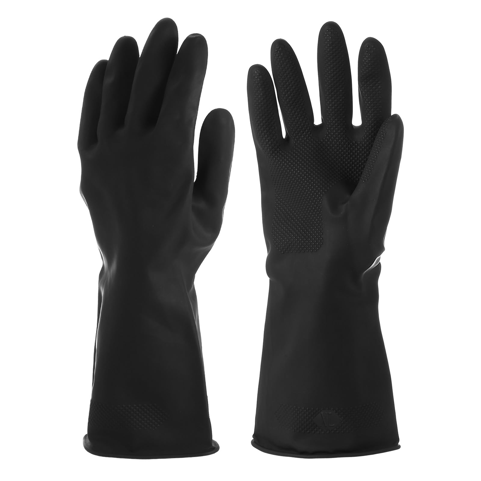 MECCANIXITY Chemical Resistant Glove, Latex Gloves Anti-Slip Protective Safety Work Glove for Cleaning Resist Acid Alkali