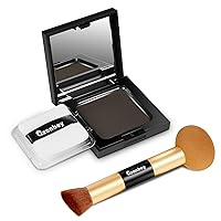 Vista 10 de Tinte de cabello para retoque de raíz, fibras de cabello para cabello fino, polvo de línea capilar libre de crueldad, retoque instantáneamente