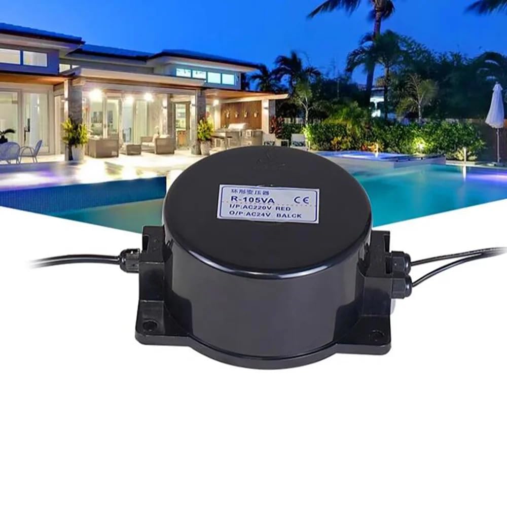 Toplionace - Regulador de convertidor de tensión de transformador impermeable (220 V a CC, 12 V, 24 V, 60 W, 12 V)