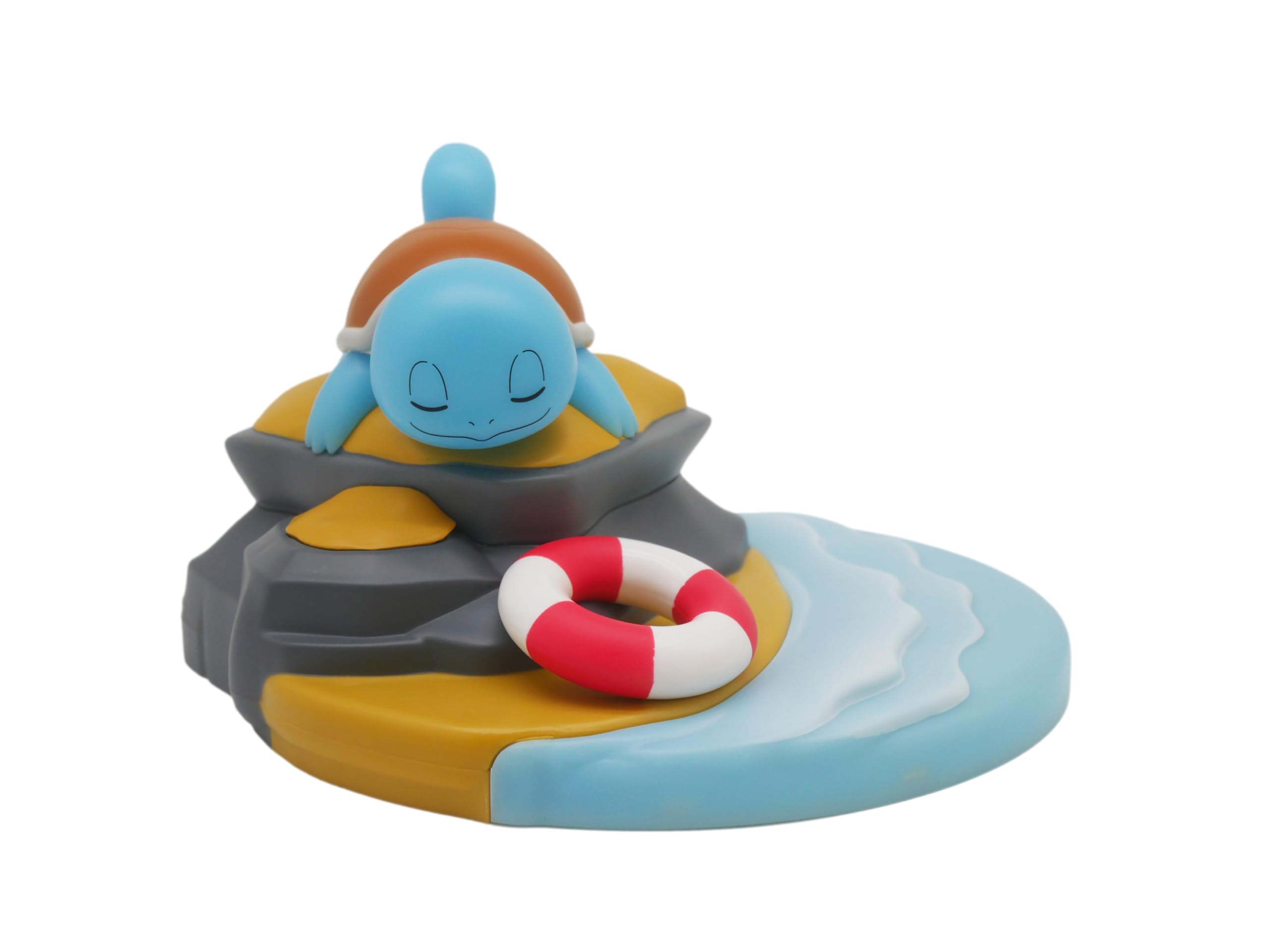 Pokemon Carapuce Figurine Lumineuse USB-C Teknofun 811418 Bleu-Blanc-Marron-Beige