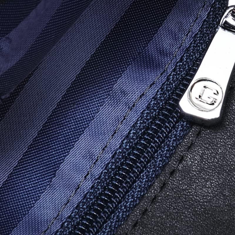 Miniatura 8 de Cartera para hombre 2022 con cabeza de ciervo 3D, monederos, clip para dinero, cartera de cuero para hombre, Negro -, Black Long Four