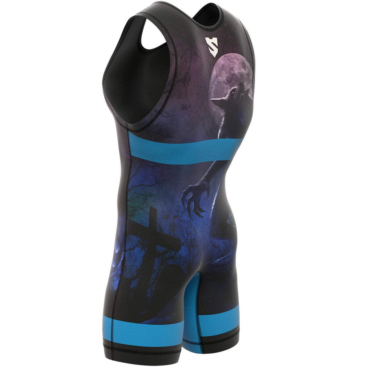SMMASH Kids Wrestling Singlet, Sport Bodysuit with Elastic at The Leg Opening, Breathable And Light Material Wrestling Outfit, Made in Europe