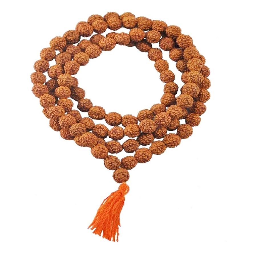 Amazon.co.jp: numeroastro 5 Mukhi Rudraksha Mala 7~8mm