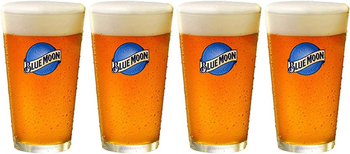 Lot De 4 Verres à Bière Foster's Collection, Verre Transparent, état Correct