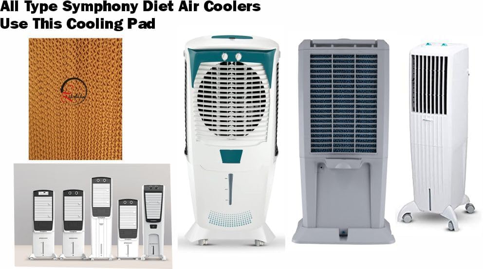 Image of Honeycomb Cooling Pad | Air Cooler Cooling Pads | Honeycomb Pad for Cooler | 24 inch X 12 inch X 1.5 inch