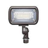 GKOLED 15W Outdoor LED Flood Security Lights, Waterproof Landscape Lighting, 50W PSMH Equivalent, 1370 Lumens, 3000K Warm White, 120-277V, 1/2