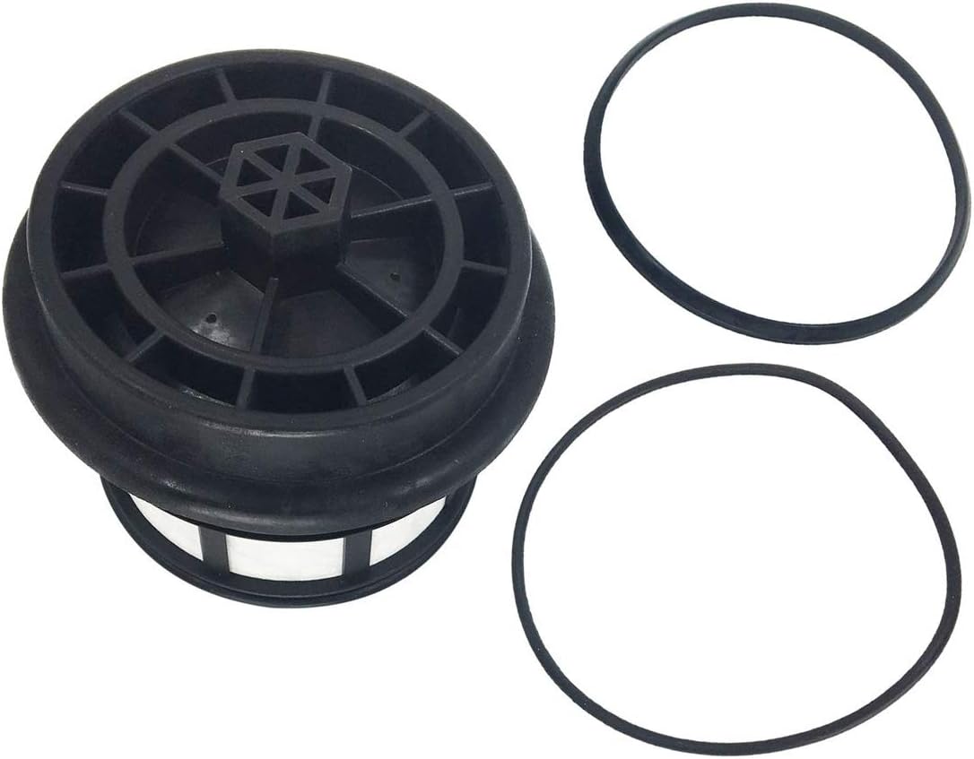 PartsFlow Set Of 3 Fuel Filter + Cap For 1999-2003 Ford E-350 Club Wagon/E-350 Super Duty/Excursion/F-250 Super Duty/F-350 Super Duty/F-450 Super Duty/F-550 Super Duty/E-350 Econoline Club Wagon