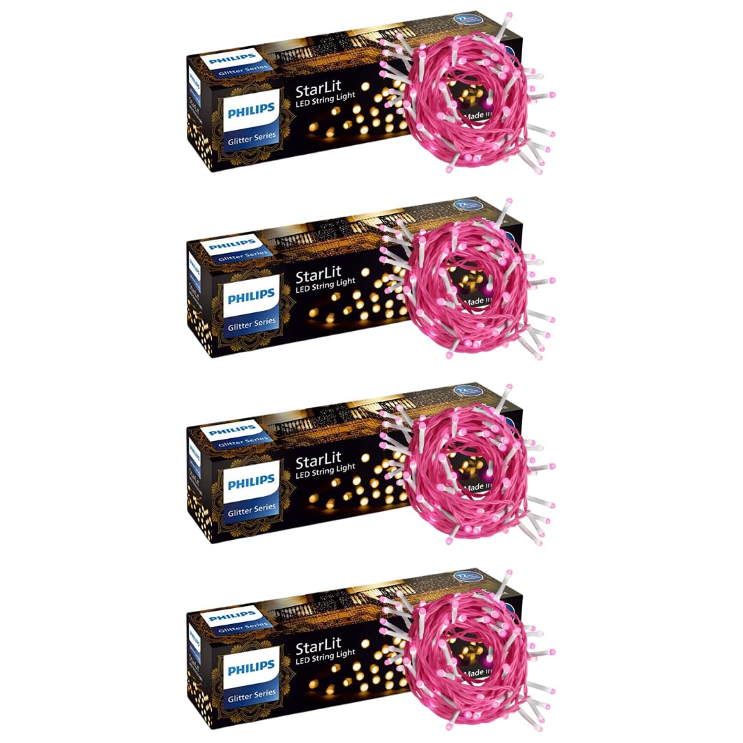 See full amazon price history chart for PHILIPS Starlit 12 Meter 72 LEDs String Light for Decoration | Festival LED String Light for Diwali, Christmas and Home Decoration| Pink, Pack of 4 PHILIPS Starlit 12 Meter 72 LEDs String Light for Decoration | Festival LED String Light for Diwali, Christmas and Home Decoration| Pink, Pack of 4 (B0B5RNGXDT) Amazon Price History, Amazon Price Tracker