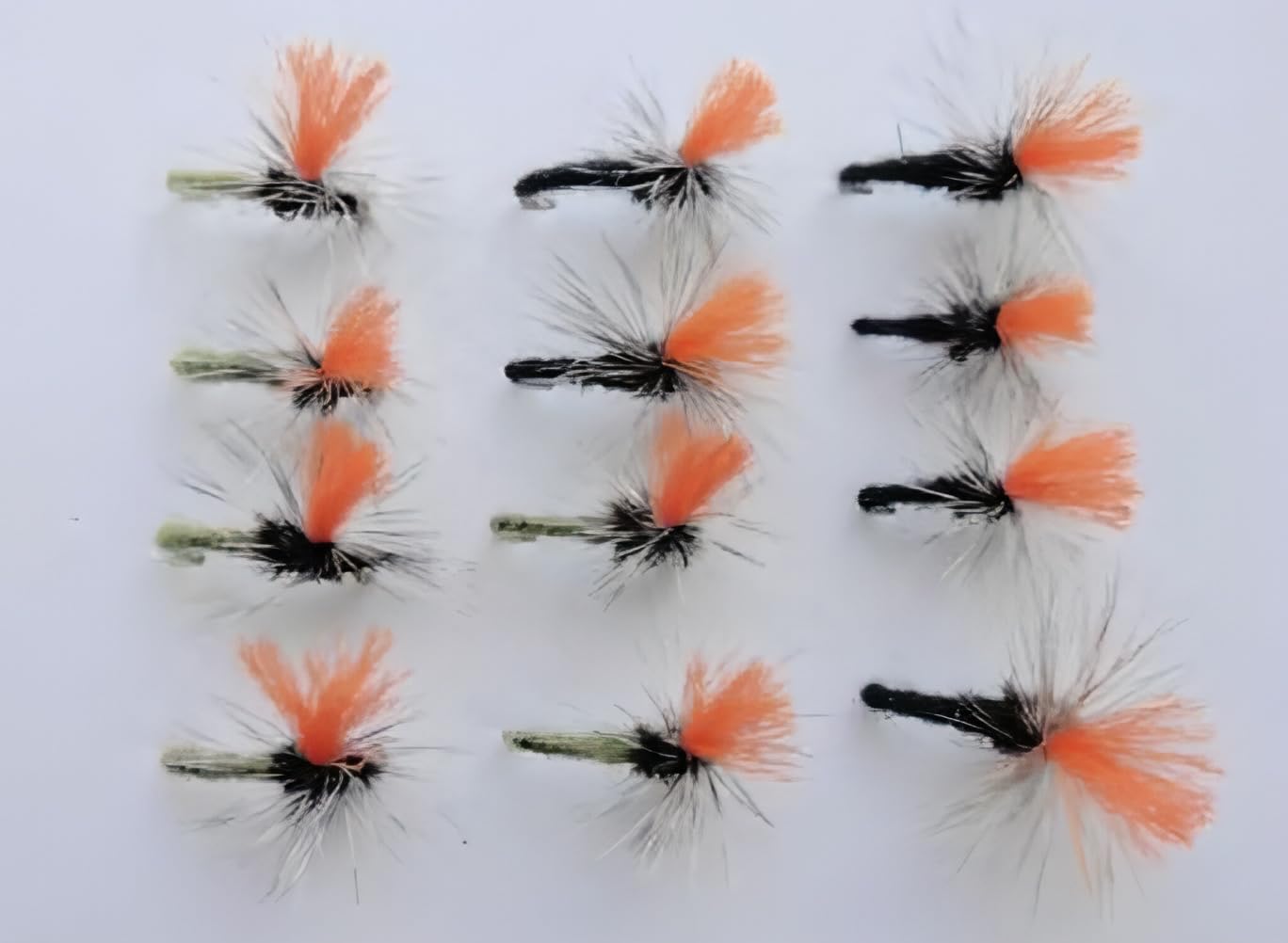 12 Klinkhammer Hi Viz Trout Flies, Choice of sizes, emergers, dry flies, klinkhammers (14)