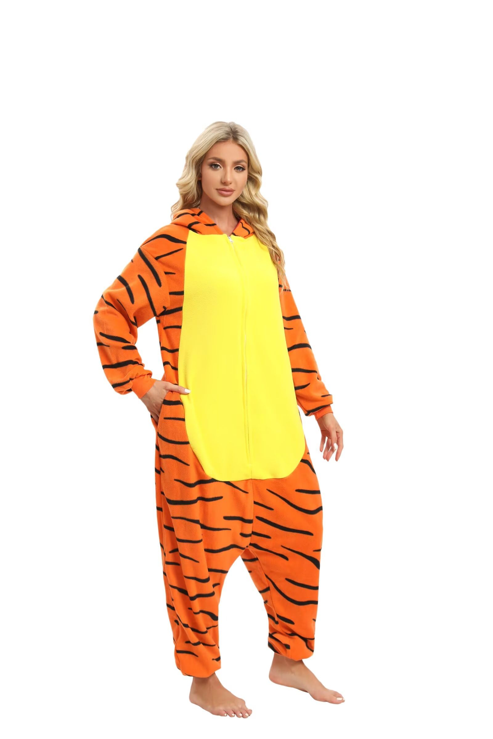 LABULA Onesie Tier Erwachsene Unisex Tieroutfit Cosplay Pyjamas Karneval kostüm