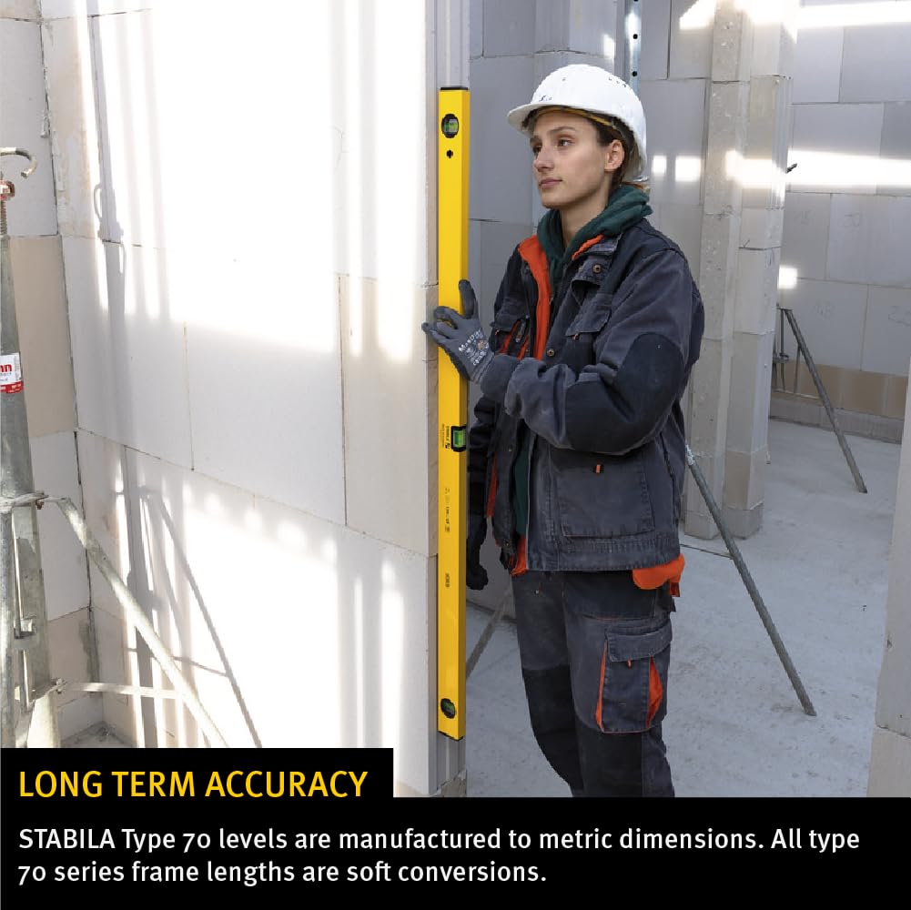 Stabila 22924 61 cm 70–2 Série L "Écologie traditionnel Niveau à bulle
