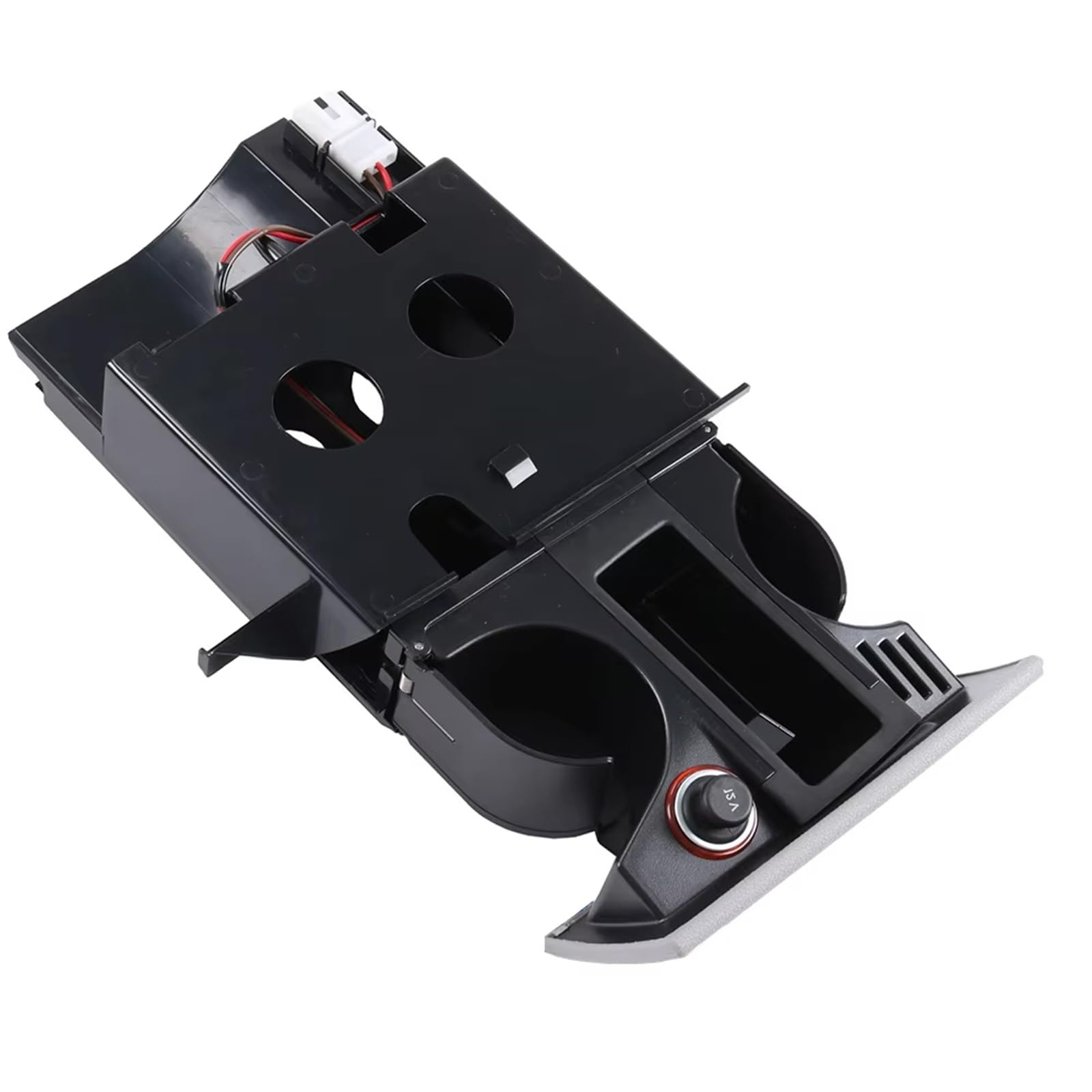 Compatibile Con T5 Per Transporter 2003-2017 Portabicchieri Con Guida A Destra Supporto Portamonete Per Tazza Dual Drink 7H285860130T Parti