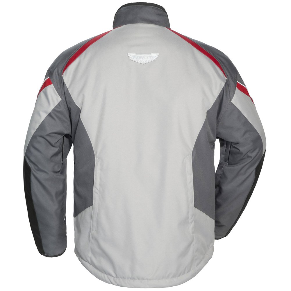 cortech Journey 3.0 Men's Snowmobile Jackets - Silver/Gunmetal/Red/Small