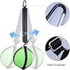 Volleyball Spike Trainer, Volleyball Spike Trainer Adjustable Height Training Strap Practice Aid Black 80x5x5 Cm