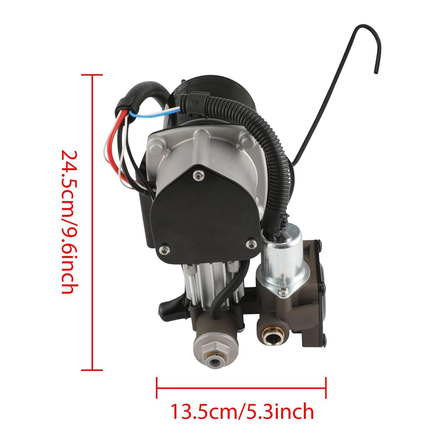 ANBOO Bomba de compresor de suspensión neumática con relé para Land Rover Range Rover Sport LR023964