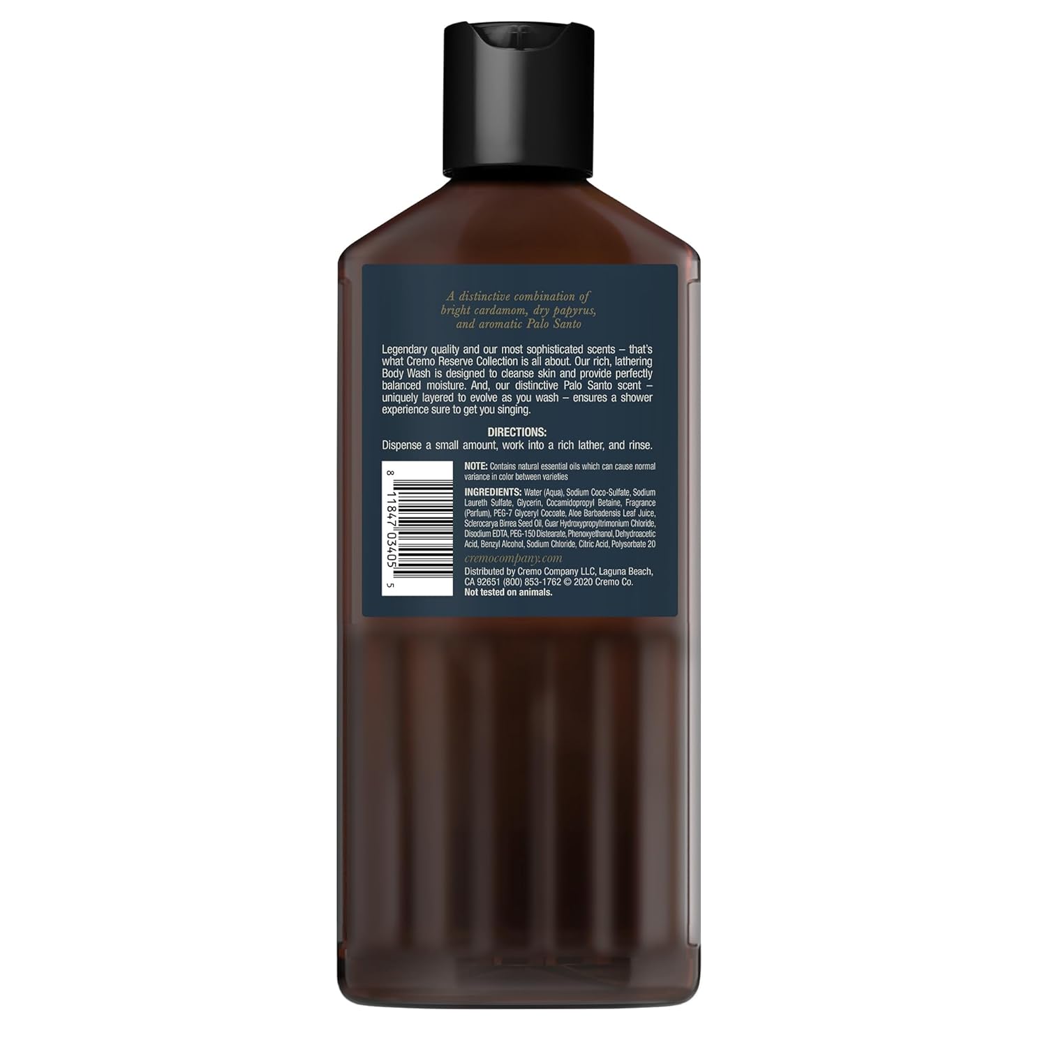 Cremo Barber Grade Hair Styling Thickening Paste and Palo Santo Body Wash Bundle, 4 Oz and 16 Fl Oz