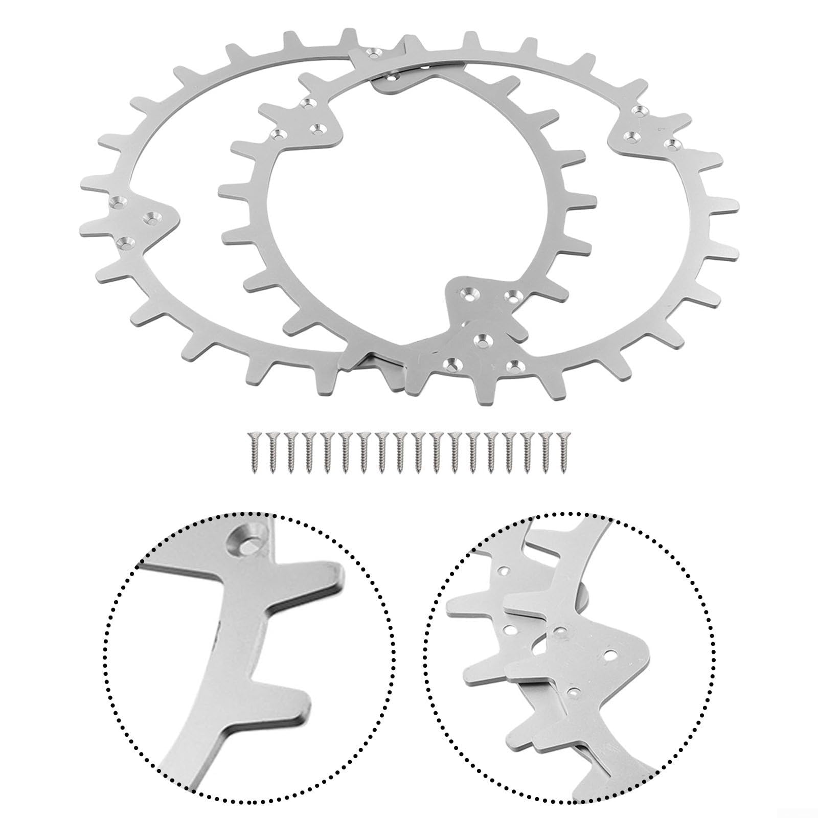 Puleggia robot per tosaerba Husqvarna Automowers 420/320/430X/435X/440/450X, con 18 viti in acciaio inox