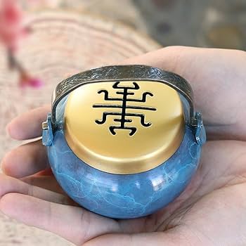 Amazon｜【喜香】家庭用古式純銅製手香炉、室内香、MMA、篆書体