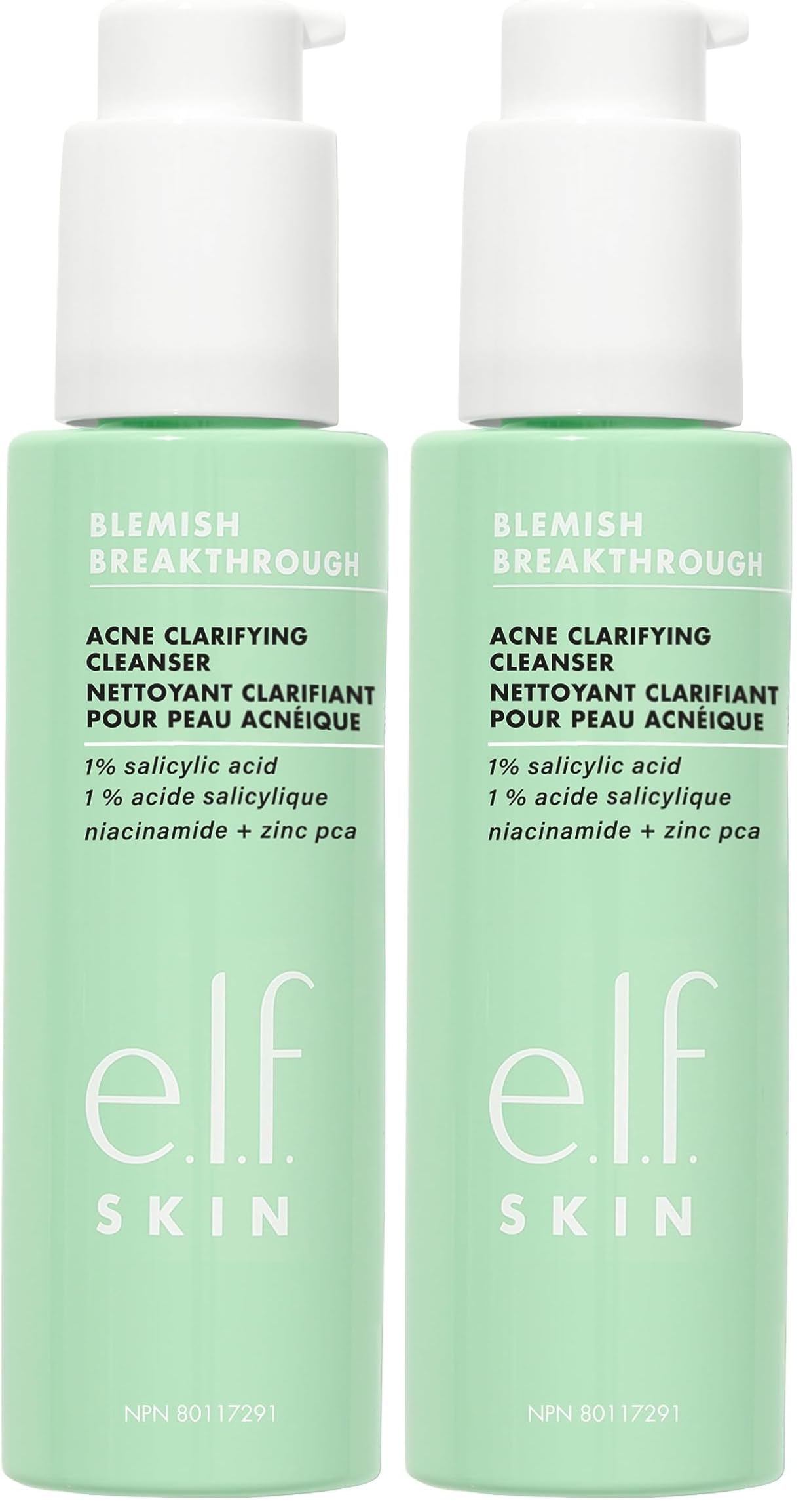 e.l.f. SKIN Blemish Breakthrough Clarifying Cleanser,Gel Cleanser For Removing Makeup,Controlling Oil & Clarifying Pores — deal on Shopping With Noya
