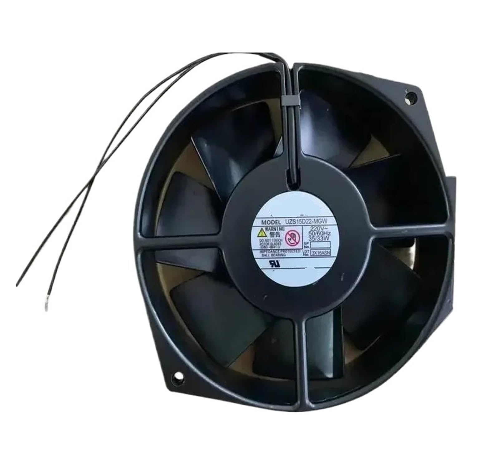BYZLJTSWT UZS15D22-MGW 220V 172 * 150 * 38 Fan