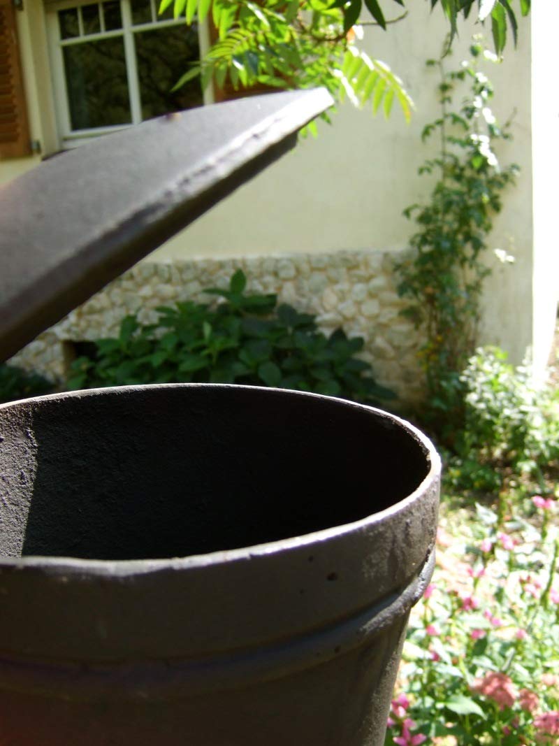 Antikas - Terrassenofen aus Eisen, Terrassen Ofen angenehme Wärmestrahlung, Etera 110 cm