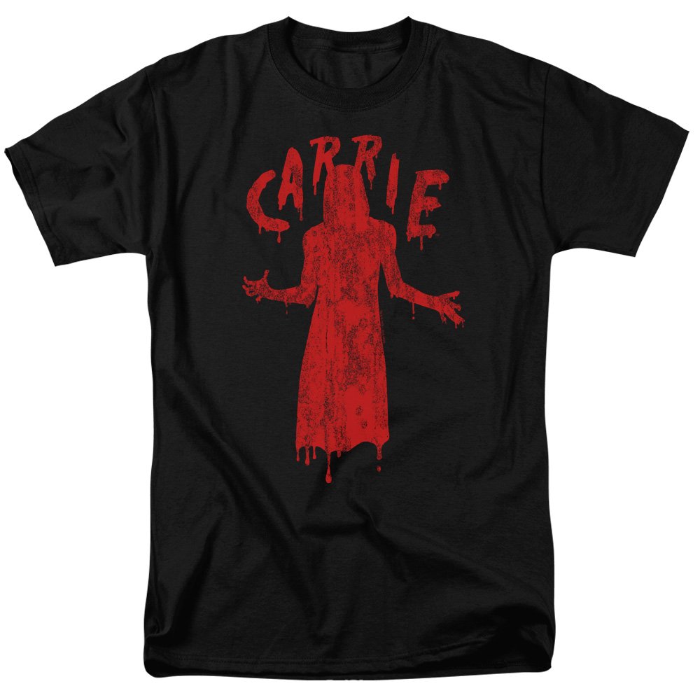 Carrie Classic MGM Horror Film 1976 Carrie's Bloody Silhouette Adult T-Shirt Tee