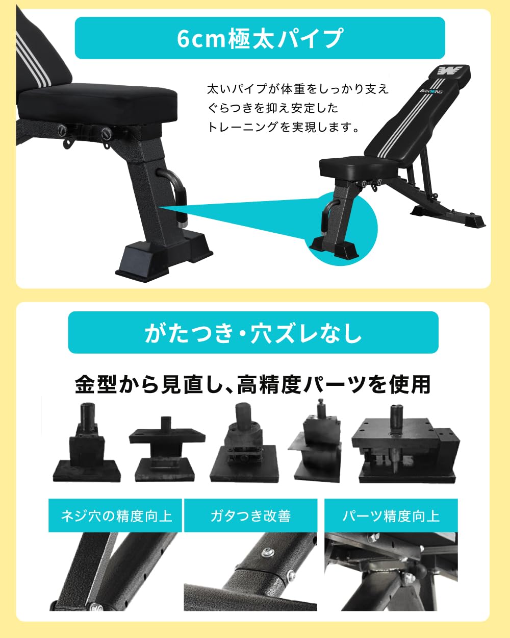 Amazon.co.jp: YouTen: トレーニングベンチ