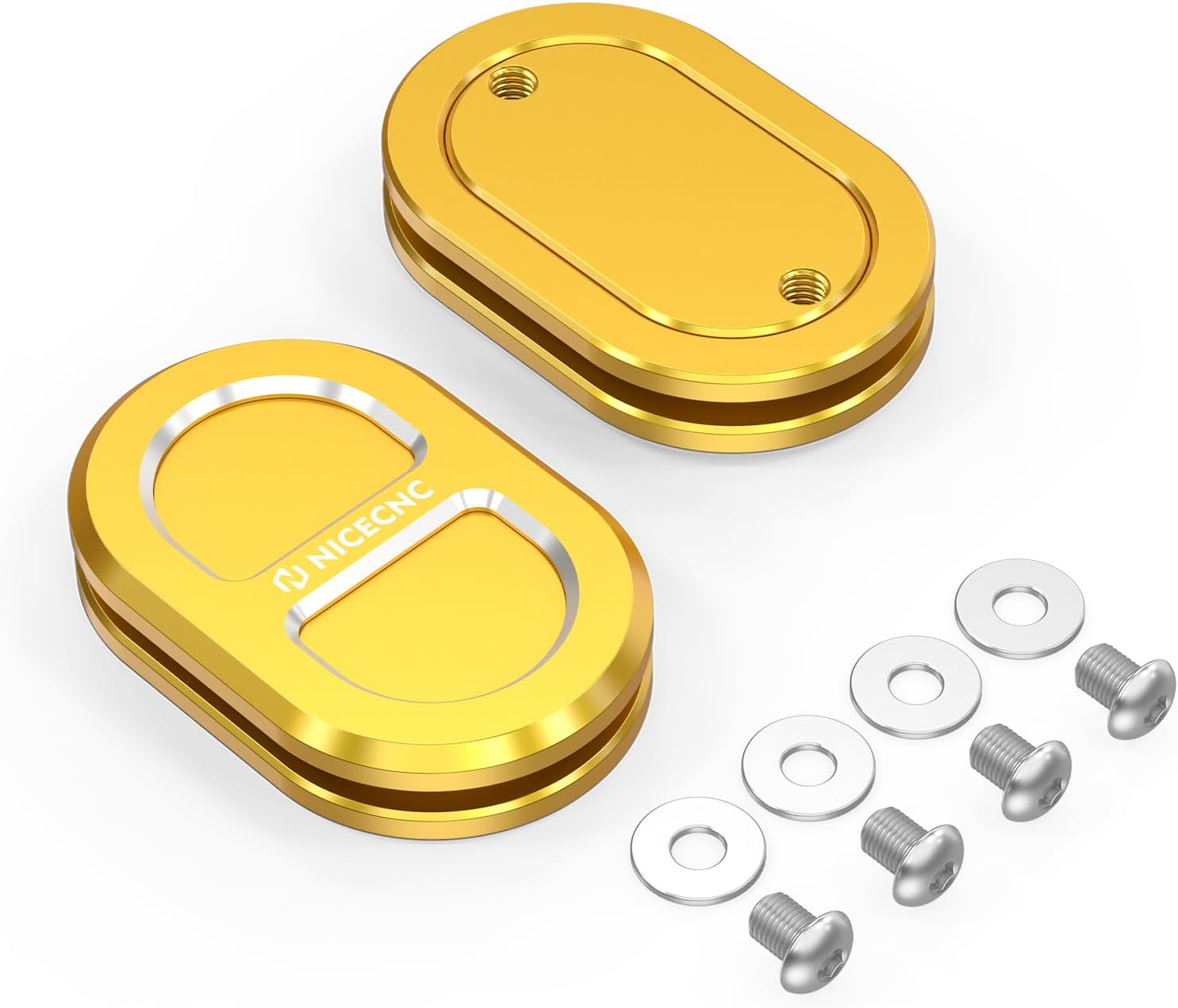 NICECNC Black Antenna Hole Filler Cover Compatible with Harley Road Glide FLTR 2007-2009, Road King Special FLHRXS 2017-2023, Street Glide Special FLHXS 2014-2023, See Fitments