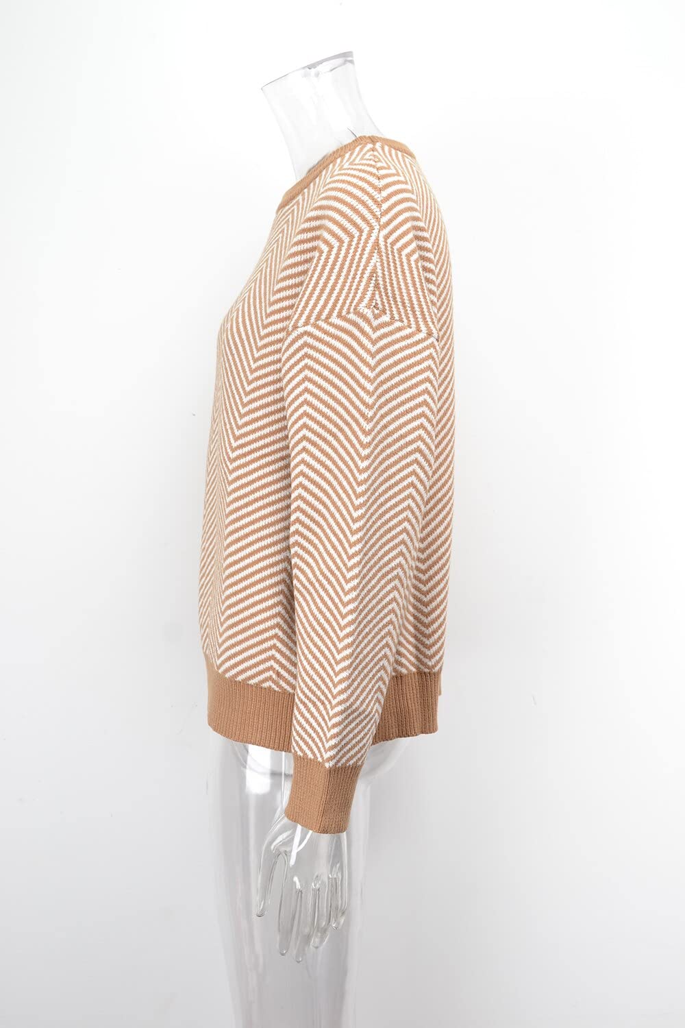 Sweter damski sweter damski sweter dzianinowy sweter damski modny nowoczesny okrągły dekolt sweter nowy dzianinowy gruby sweter vintage pulower z długim rękawem top